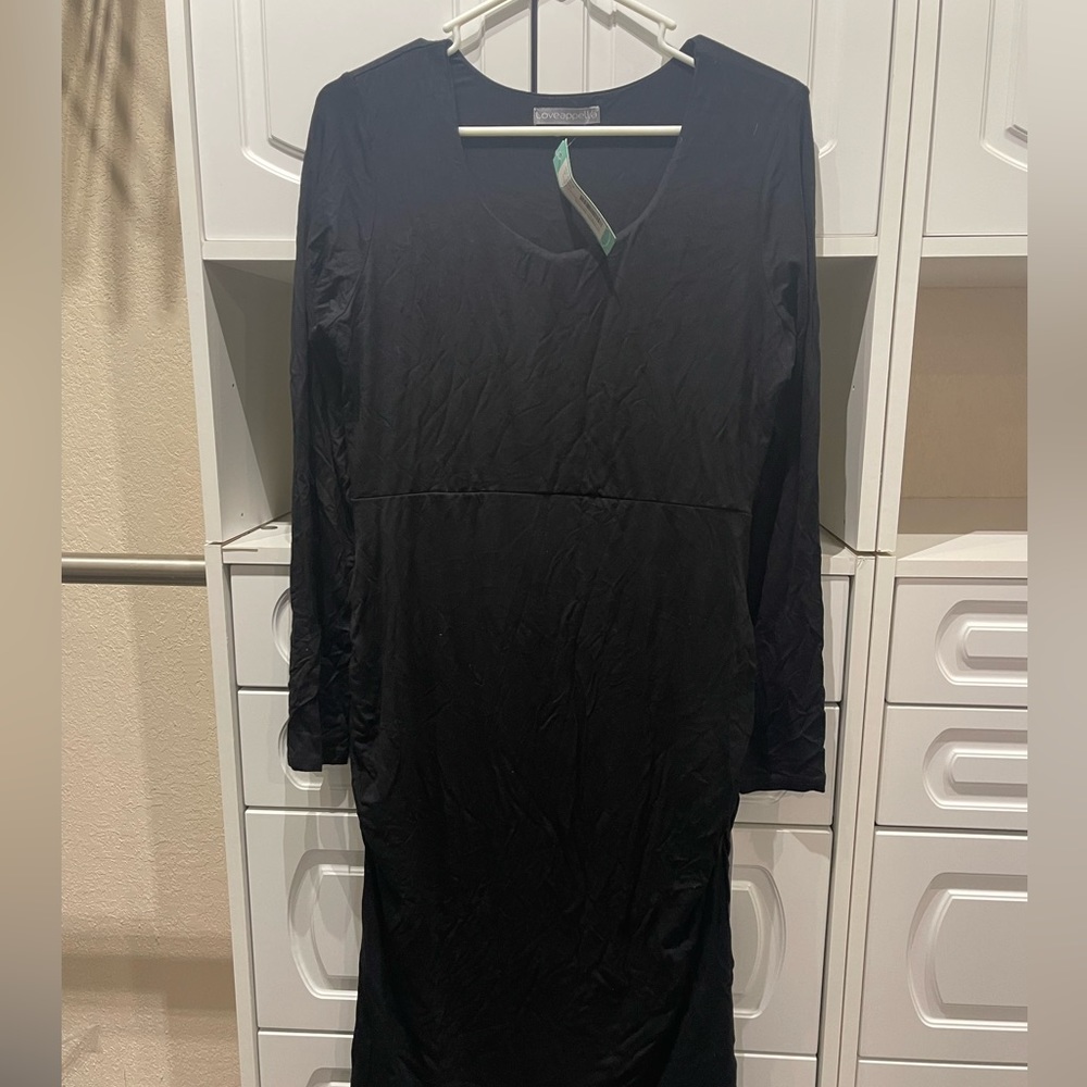 NWT Maternity black dress!